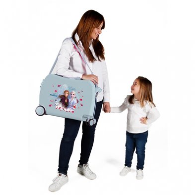 Maleta Infantil Frozen Trust your journey con 2 ruedas multidireccionales
