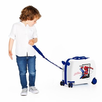 Maleta infantil 2 ruedas multidireccionales Spiderman Action
