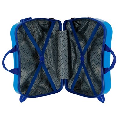 Maleta Infantil Spiderman Great Power 2 ruedas multidireccionales Azul