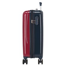 Maleta de cabina EL POTRO Chic rígida 55cm Rojo Granate