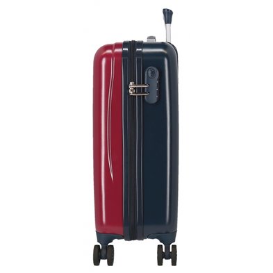 Maleta de cabina EL POTRO Chic rígida 55cm Rojo Granate