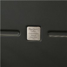 Maleta de cabina Pepe Jeans Chest Negro rígida 55cm
