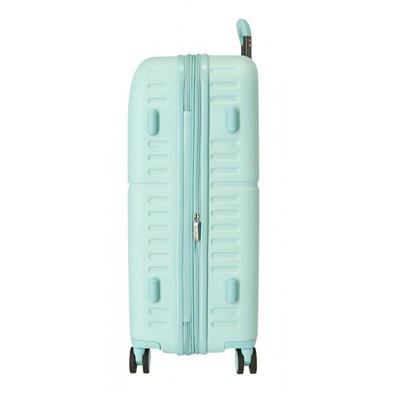 Juego de maletas Pepe Jeans Chest turquesa rígidas 55-70cm