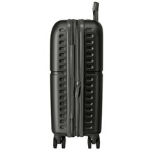 Maleta de cabina Pepe Jeans Jane Negra expandible rígida 55cm