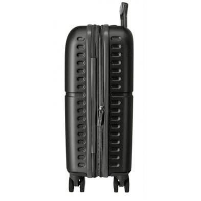 Maleta de cabina Pepe Jeans Jane Negra expandible rígida 55cm