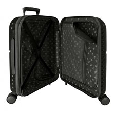 Maleta de cabina Pepe Jeans Jane Negra expandible rígida 55cm