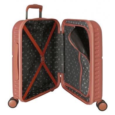 Maleta de cabina Pepe Jeans Laila terracota rígida 55cm
