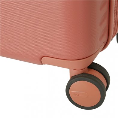 Maleta de cabina Pepe Jeans Laila terracota rígida 55cm