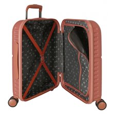 Maleta de cabina Pepe Jeans Chest terracota rígida 55cm