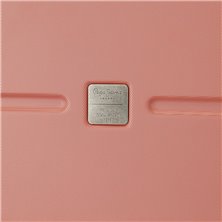 Maleta de cabina Pepe Jeans Chest terracota rígida 55cm