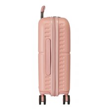 Maleta de cabina Pepe Jeans Laila rosa claro rígida 55cm