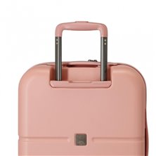 Maleta de cabina Pepe Jeans Laila rosa claro rígida 55cm