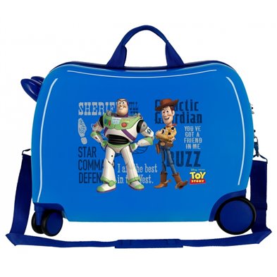 Maleta infantil 2 ruedas multidireccionales Toy Story You´ve got a Friend on me Azul