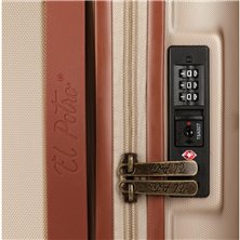 Maleta de cabina El Potro Ocuri champagne 55cm