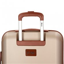 Maleta de cabina El Potro Ocuri champagne 55cm