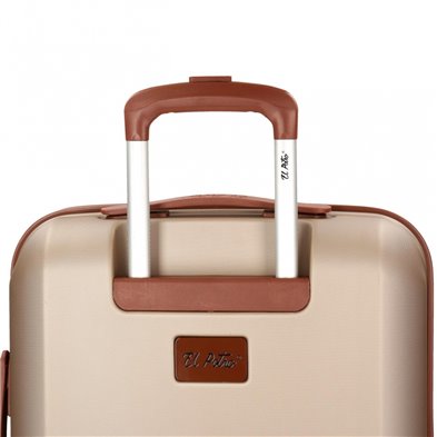 Maleta de cabina El Potro Ocuri champagne 55cm