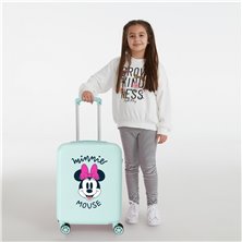 Maleta de cabina Minnie Smile rígida 55 cm