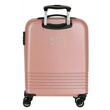Maleta de Cabina Roll Road India Expandible Nude