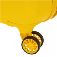 Maleta de cabina Movom Riga rígida 55cm Amarillo