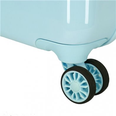 Maleta de cabina rígida Little Me Unicorn Turquesa