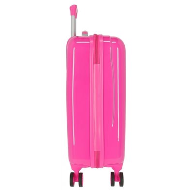 Maleta de cabina rígida Little Me Unicorn Fucsia