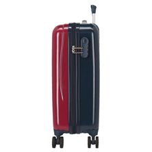 Maleta de cabina Bambi rígida 55 cm Granate