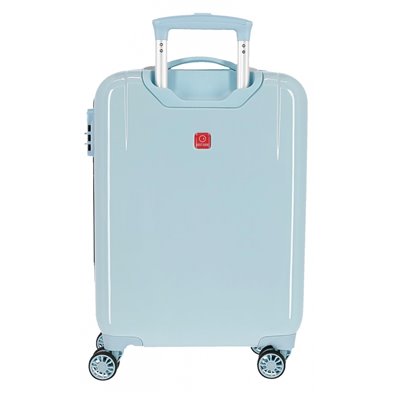 Maleta de cabina rígida Little Me Unicorn Azul claro