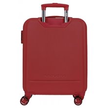 Maleta de cabina Movom Galaxy rígida 55cm burdeos