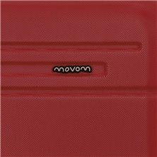 Maleta de cabina Movom Galaxy rígida 55cm burdeos