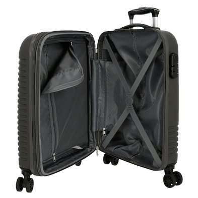 Maleta de Cabina Roll Road India Expandible Antracita