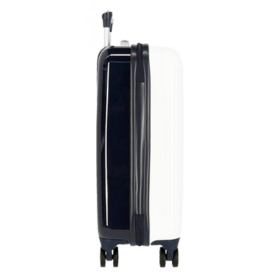 Maleta de cabina Bambi rígida 55 cm Blanco