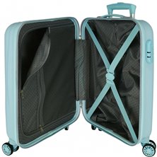 Maleta de cabina Vaiana rígida 55 cm azul