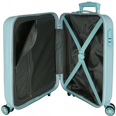 Maleta de cabina Vaiana rígida 55 cm azul