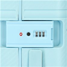 Maleta Mediana Movom Dimension Rígida 66cm Turquesa