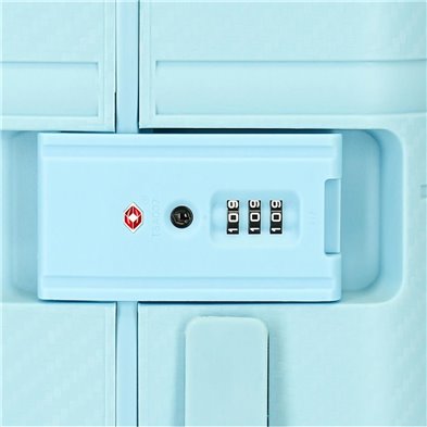 Maleta Mediana Movom Dimension Rígida 66cm Turquesa