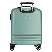 Maleta de cabina Roll Road India Rígida 55cm Turquesa