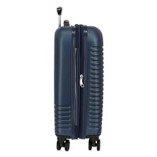 Maleta de cabina Roll Road India Rígida 55cm Azul Marino