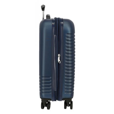 Maleta de cabina Roll Road India Rígida 55cm Azul Marino