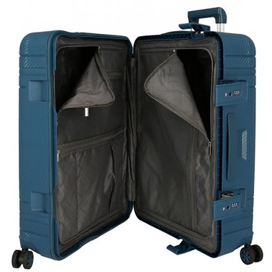 Maleta Mediana Movom Dimension Rígida 66cm Marino