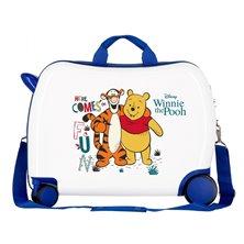 Maleta infantil 2 ruedas multidireccionales Winnie & Tigger