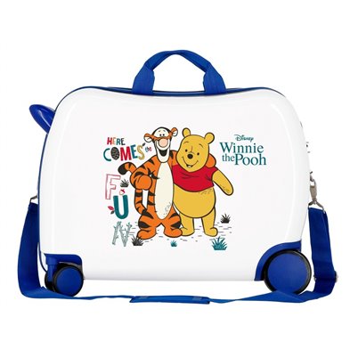 Maleta infantil 2 ruedas multidireccionales Winnie & Tigger