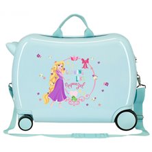 Maleta infantil 2 ruedas multidireccionales Rapunzel Princess Celebration