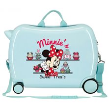 Maleta infantil Minnie´s sweet treats That´s Easy 2 ruedas multidireccionales Turquesa