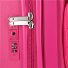 Maleta de cabina Movom Tokyo Fucsia rígida 55cm