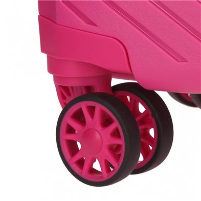 Maleta de cabina Movom Tokyo Fucsia rígida 55cm