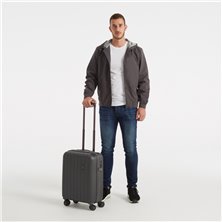 Maleta de cabina Movom Wood rígida 55cm Antracita