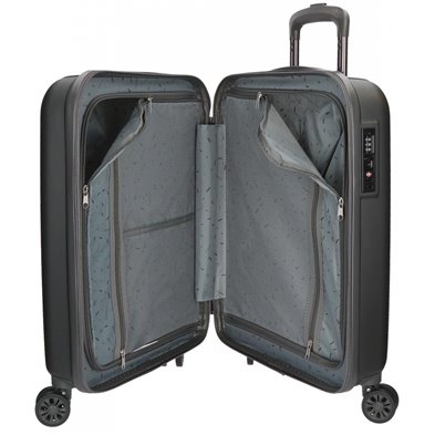 Maleta de cabina Movom Wood rígida 55cm Antracita
