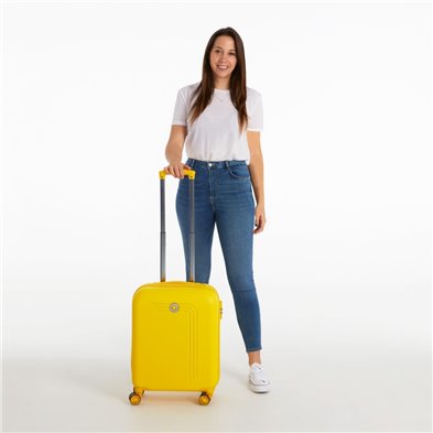 Maleta de Cabina Movom Riga Expandible Amarillo