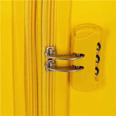 Maleta de Cabina Movom Riga Expandible Amarillo