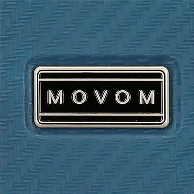 Maleta de cabina Movom Dimension rígida 55cm Marino